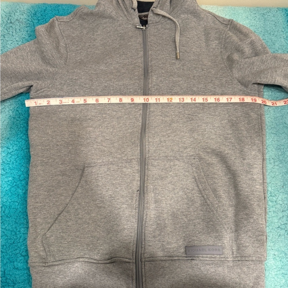 🔥Michael Kors Women’s Gray Zip-Up Hoodie🔥 - Picture 6 of 6